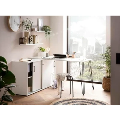 Afbeelding van Schildmeyer Hoekbureau Ekko, Breite 130 cm