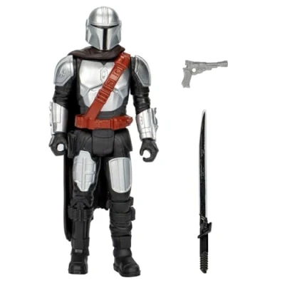 Afbeelding van STAR WARS Epic Hero Series The Mandalorian 10 cm actiefiguur &amp; 2 accessoires, speelgoed voor jongens en meisjes van 4 jaar