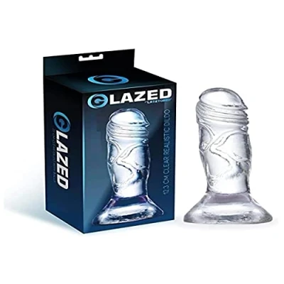 Afbeelding van GLAZED Realistic Dildo Crystal Material 12,3 Cm