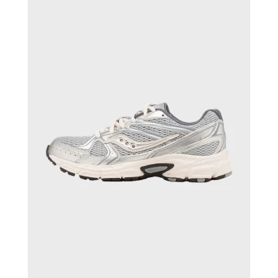 Afbeelding van Saucony RIDE Millennium Sneakers laag, Dames, Maat: 37, Silver/cream Imitatieleer/ textiel