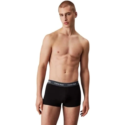 Afbeelding van Calvin Klein Heren laagbouw kofferbak 5Pk 000NB2734A kofferbak, Zwart (B Tur, R Gr, Gr H, D Mv, Sd Wbs), M, M