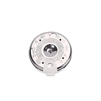 Afbeelding van Alnicov 13 Tone Pitch Pipe Tuner,13 Chromatische Tuner voor Gitaar Bas Viool Ukelele Tuning