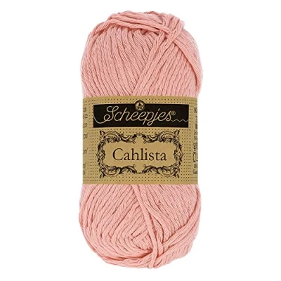 Afbeelding van Scheepjes Cahlista 408 Old Rose Garen 10x50g