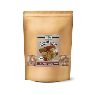 Afbeelding van Biojoy BIO Moerbeien gedroogd (1 kg), wit, geen additieven (Morus alba)