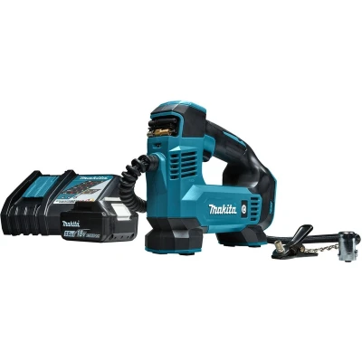 Afbeelding van Makita DMP180RT 18V Li ion accu luchtpomp set (1x 5,0Ah)