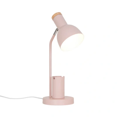 Afbeelding van Nordlux Roze bureaulamp Devone met pennenbakje 2512405057
