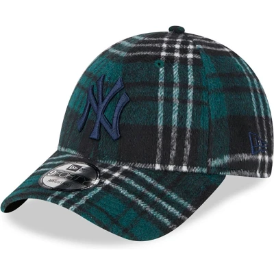 Afbeelding van New Era York Yankees Check Green 9FORTY Adjustable Cap
