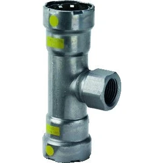 Afbeelding van Viega Megapress Gas perskoppeling T Stuk 3/4