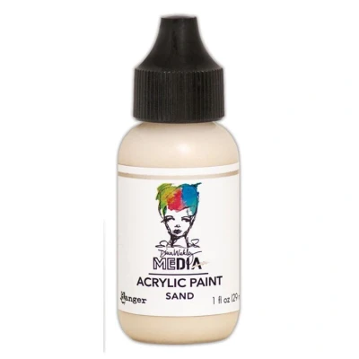 Afbeelding van Ranger Dina Wakley MEdia Heavy Body Acrylic Paints Sand 1 fl oz (MDQ65623)