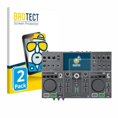 Afbeelding van BROTECT Screenprotector voor Denon DJ Prime Go+ Folie Beschermfolie matte (2 Stuks)