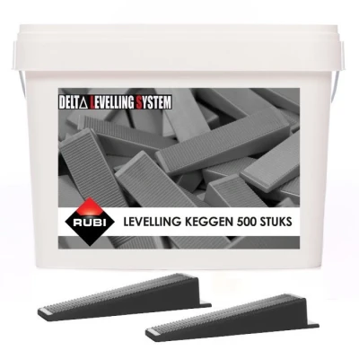 Afbeelding van Rubi Delta Levelling keggen 500 stuks in emmer