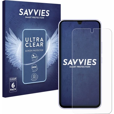 Afbeelding van Savvies Screenprotector voor Samsung Galaxy A54 5G (case friendly) Folie Beschermfolie transparant (6 Stuks)