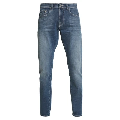 Afbeelding van camel active Heren slim fit Madison Rechte Jeans, blauw, 36W / 32L