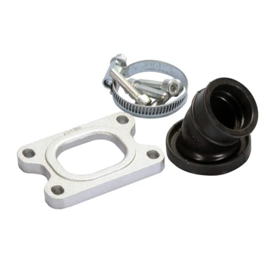 Afbeelding van Spruitstuk Polini draaibaar Ø23 25x28mm Minarelli AM6 / Derbi Senda O.a CP