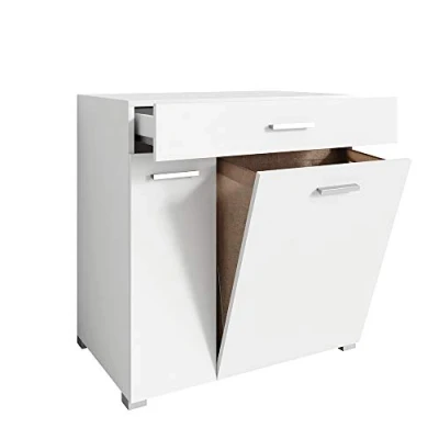 Afbeelding van Vicco Badkamerkast Matteo, Wit/Wit, 75 x 78.5 cm