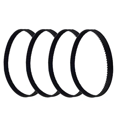 Afbeelding van TUZUK GT2 rubberen tandriem met gesloten circuit, 6 mm, voor 3D printers, 400 tandriem, 4 stuks