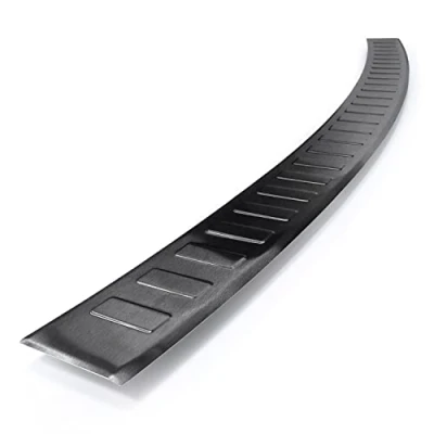 Afbeelding van tuning art L317 Roestvrijstalen Achterbumperprotector Zwart voor VW Caddy 3 2K Maxi