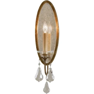 Afbeelding van Bohemian Wandlamp Steady Lighting Metaal E14 L: 12.4cm Voor Binnen Woonkamer Eetkamer Brons
