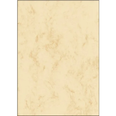 Afbeelding van Sigel designpapier A4 90 grams pak a 25 vel marmer beige SI DP181
