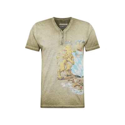 Afbeelding van Stockerpoint Heren Bene klederdrachtshirt, zand, S