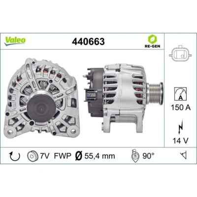 Afbeelding van Valeo Alternator/Dynamo 440663
