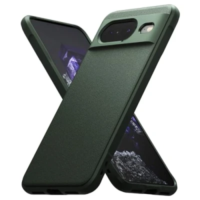 Afbeelding van Ringke Onyx Compatibel met Google Pixel 8 Case, Robuust Duurzaam Schokbestendig TPU Hoesje Dark Green