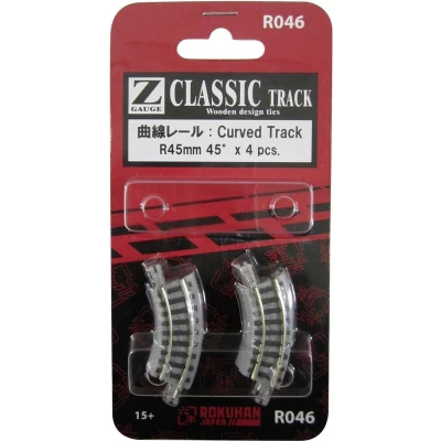 Afbeelding van Rokuhan NOCH 97046 Spoor gebogen R45 Diameter 45, 2 stuks