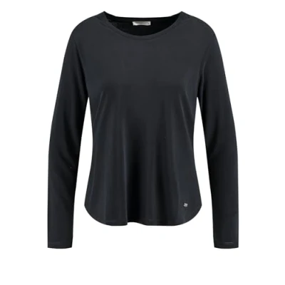 Afbeelding van KEYLARGO Tina New Round T shirt voor dames, zwart (1100), XS