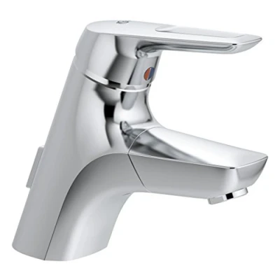 Afbeelding van Ideal Standard A5654AA wastafelarmatuur CeraMix Blue Lift verchroomd met afvoergarnituur