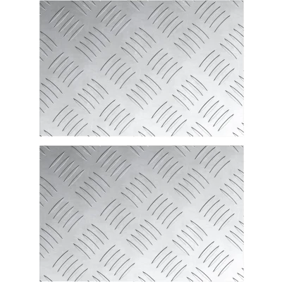 Afbeelding van vidaXL Traplopers Grijs Rubber 30 x 20 0.2 cm Rechthoekig
