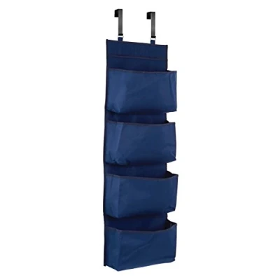 Afbeelding van Premier Housewares 1901756 Hangende organizer met 4 niveaus, donkerblauw, 10 x 34 90 cm