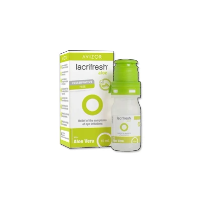 Afbeelding van Avizor Lacrifresh Aloe Eye Drops 10ml