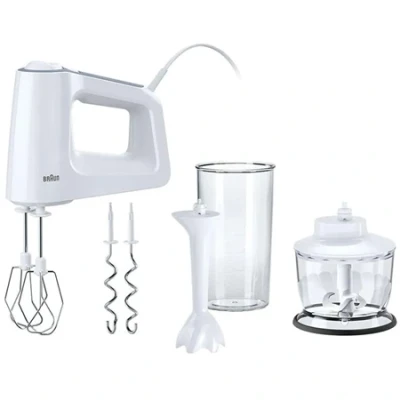 Afbeelding van Braun HM3135WH Handmixer wit