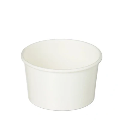 Afbeelding van IJsbeker karton 240ml 8oz wit middel