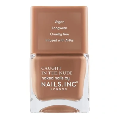 Afbeelding van Nails Inc Maldives Beach nagellak natuurlijke nude tint AHA verrijkte, voedende formule voor gehydrateerde nagels breed penseel optimale nail art veganistisch, langdurig &amp; dierproefvrij