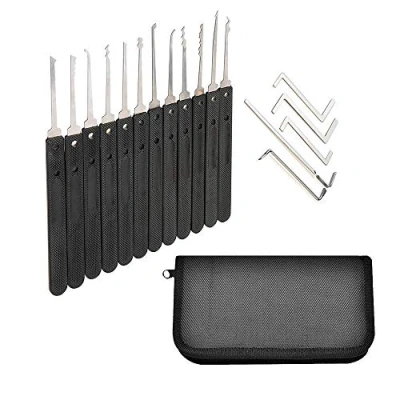 Afbeelding van Loboo Idea 17 delige Lock Pick Set/Lock Picking Kit/Lockpicking Key Extractor Tool voor beginners en slotenmaker training