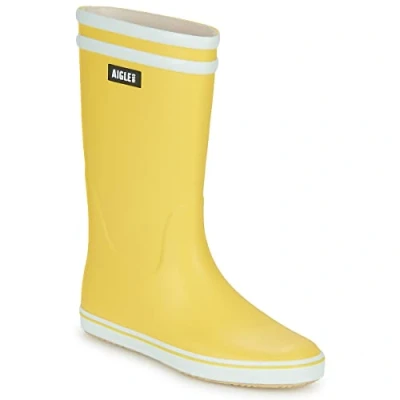 Afbeelding van Aigle Malouine 2 Regenlaarzen, Dames, Maat: 39, Yellow Textiel