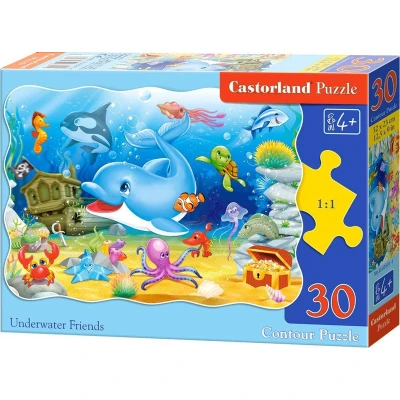 Afbeelding van Castorland Legpuzzel Underwater Friends 30 Stukjes