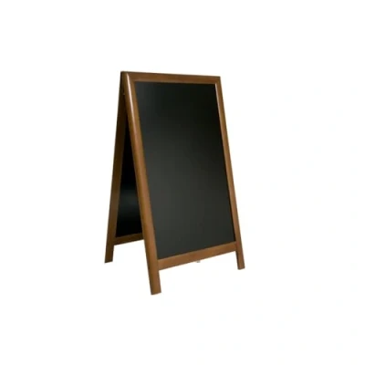 Afbeelding van Stoepbord Donker Bruin 17kg, 125x70cm, Securit
