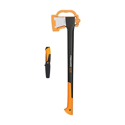 Afbeelding van Fiskars Bijl + Universele Messenset