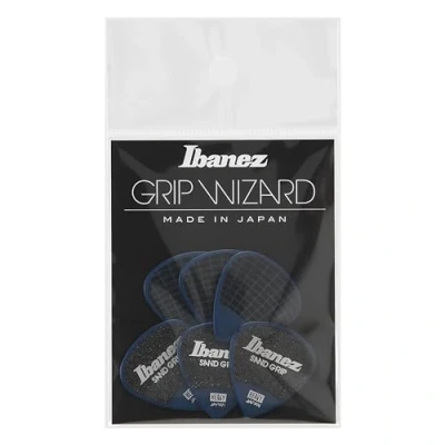 Afbeelding van Ibanez PA16HSG DB Sand Grip Plectrums 1.0mm (Dark Blue) Plectrum set