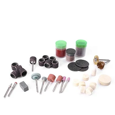 Afbeelding van NUZAMAS 105 Stuks Roterende Gereedschap Accessoires Kit, 1/8&quot;(3.2mm) Shanks Snijden, slijpen, schuren, snijden en polijsten