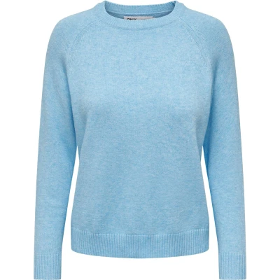 Afbeelding van ONLY Onllesly Kings Trui, Dames, Maat: XS, Aquarius melange