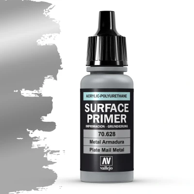 Afbeelding van Vallejo 70628 Plate Mail Metal Primer Acryl Verf flesje