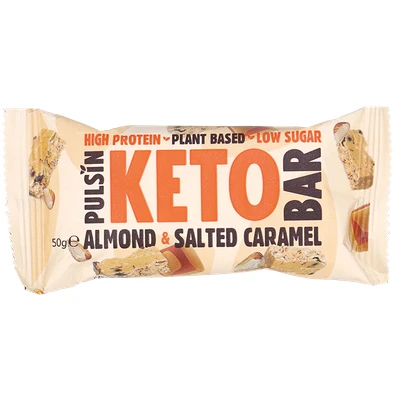 Afbeelding van 2+1 gratis Pulsin Keto Bar Raspberry &amp; Choc Chip 50g