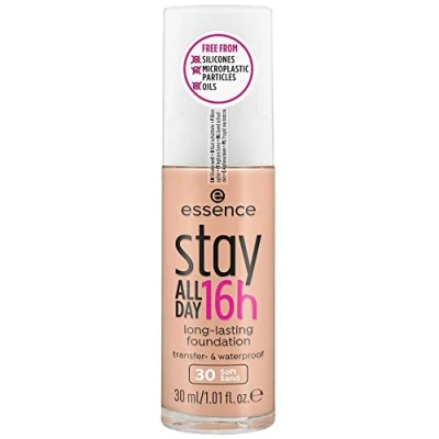 Afbeelding van Essence Cosmetics Stay All Day 16h Long Lasting Maquillaje 30 Soft Sand 30ml