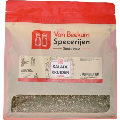 Afbeelding van Van Beekum Specerijen Salade Kruiden 900 gram (hersluitbare stazak)