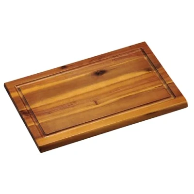Afbeelding van Kesper Snijplank 32x21x1,5cm Acacia, Bruin, 32 x 21 1,5 cm
