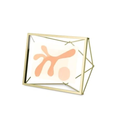 Afbeelding van Umbra Fotolijst Prisma Voor 10 X 15 Cm Messing 15,3x20,3x7,6cm