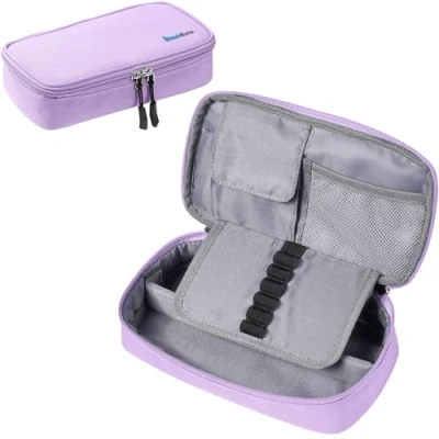 Afbeelding van SharkByte Potlood CASE Style 002, Lila, Tas Organizer
